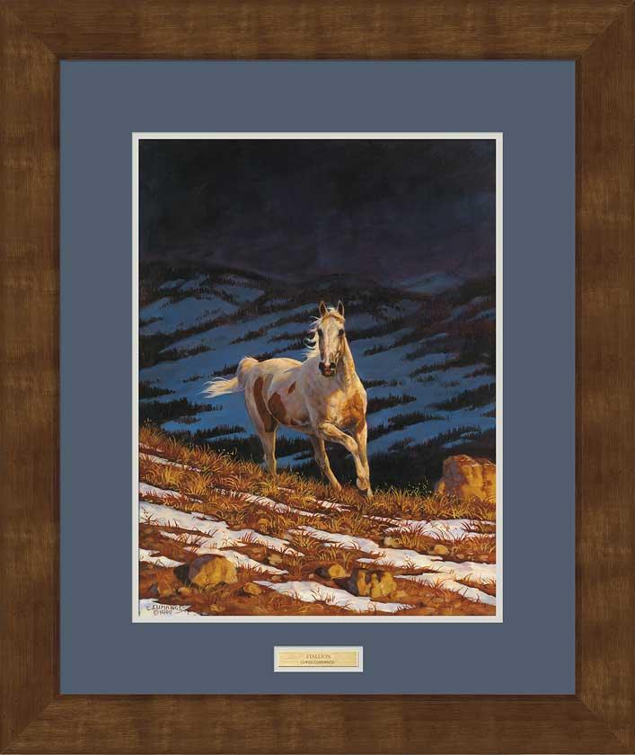 Approaching Storm Stallion - Limited Edition Art Print | Wall Decor for Home, Office & Gifts | Premium Paper Quality