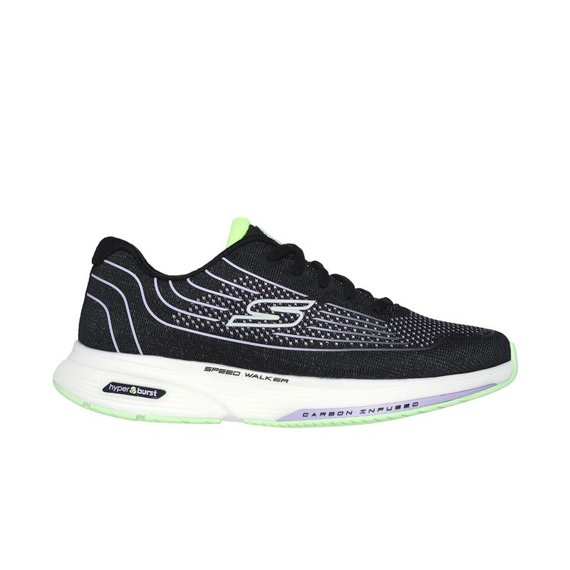GO WALK SPEED WALKER 125106/BKLV - Lightweight Comfortable Walking Shoes for Men & Women - Perfect for Jogging, Travel and Everyday Use