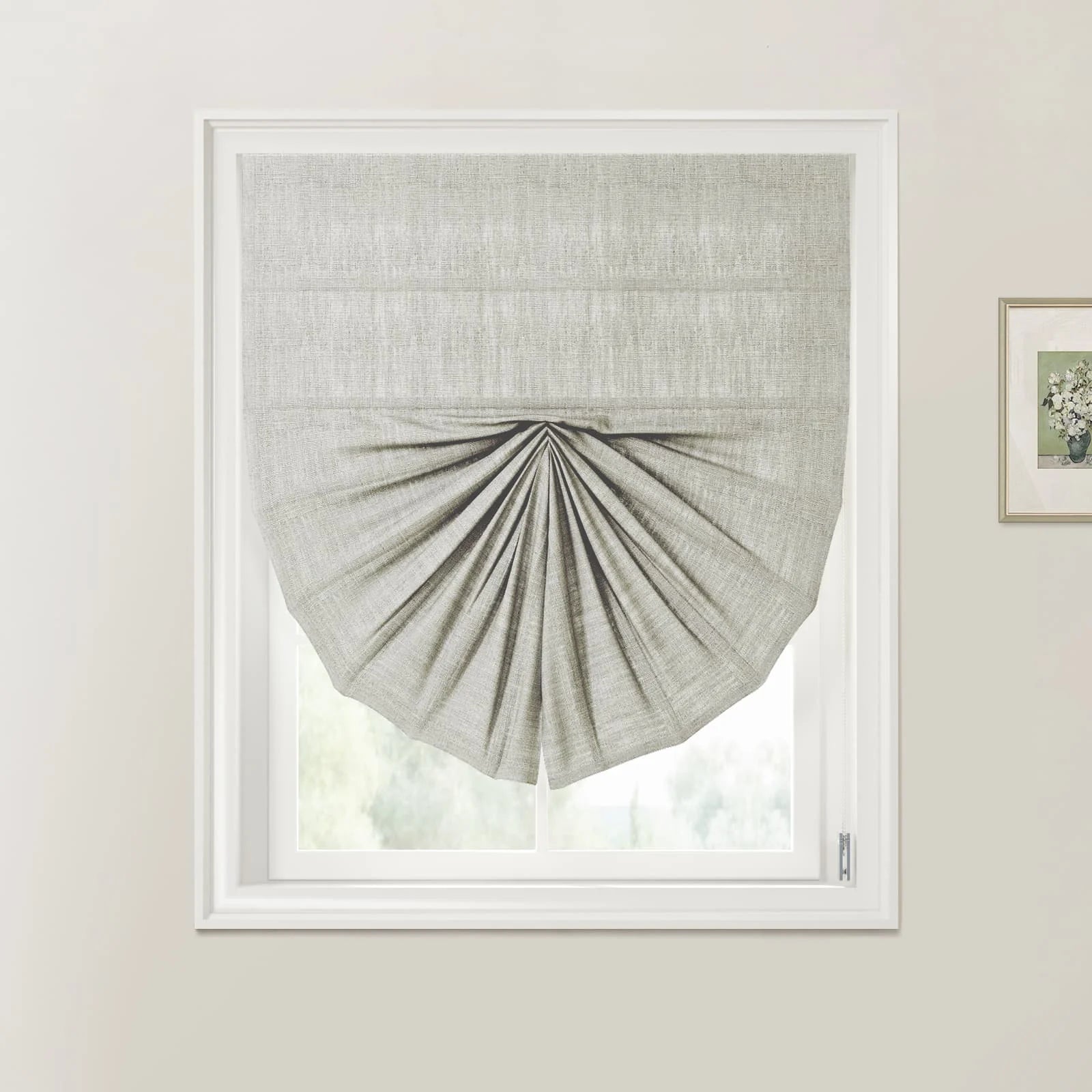Custom Roman Shades with Cord Lift - Blackout Window Blinds for Bedroom & Living Room - Elegant Home Decor & Light Control Solution