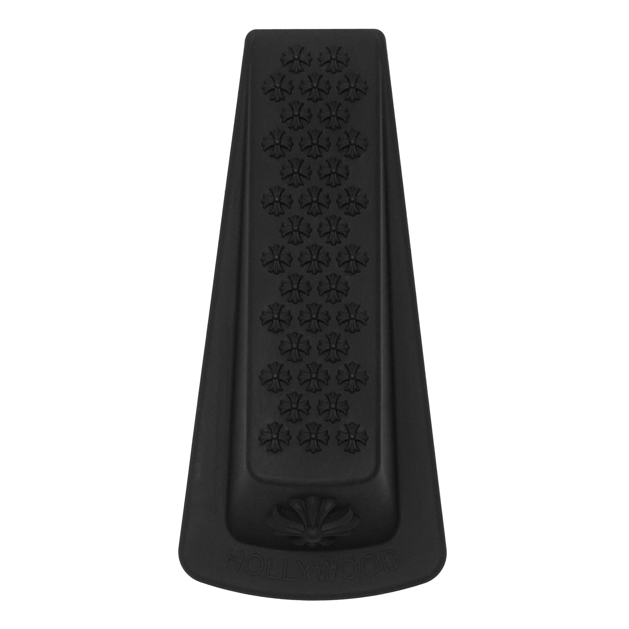 Chrome Hearts Black Door Stopper - Heavy Duty Metal Door Stop for Home & Office - Perfect for Preventing Door Damage and Noise