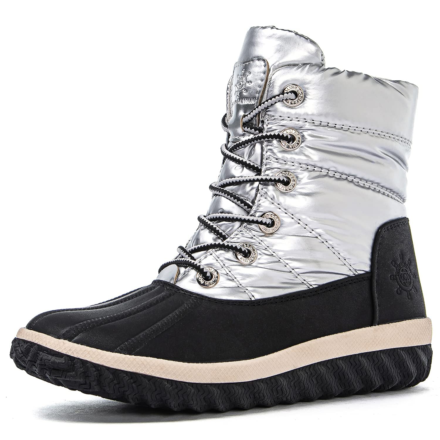 GLOBALWIN Women's Winter Ankle Boots - Waterproof Snow Boots for Women, Warm Fur Lined Booties for Cold Weather - Perfect for Snowy Days, Outdoor Activities & Winter Fashion