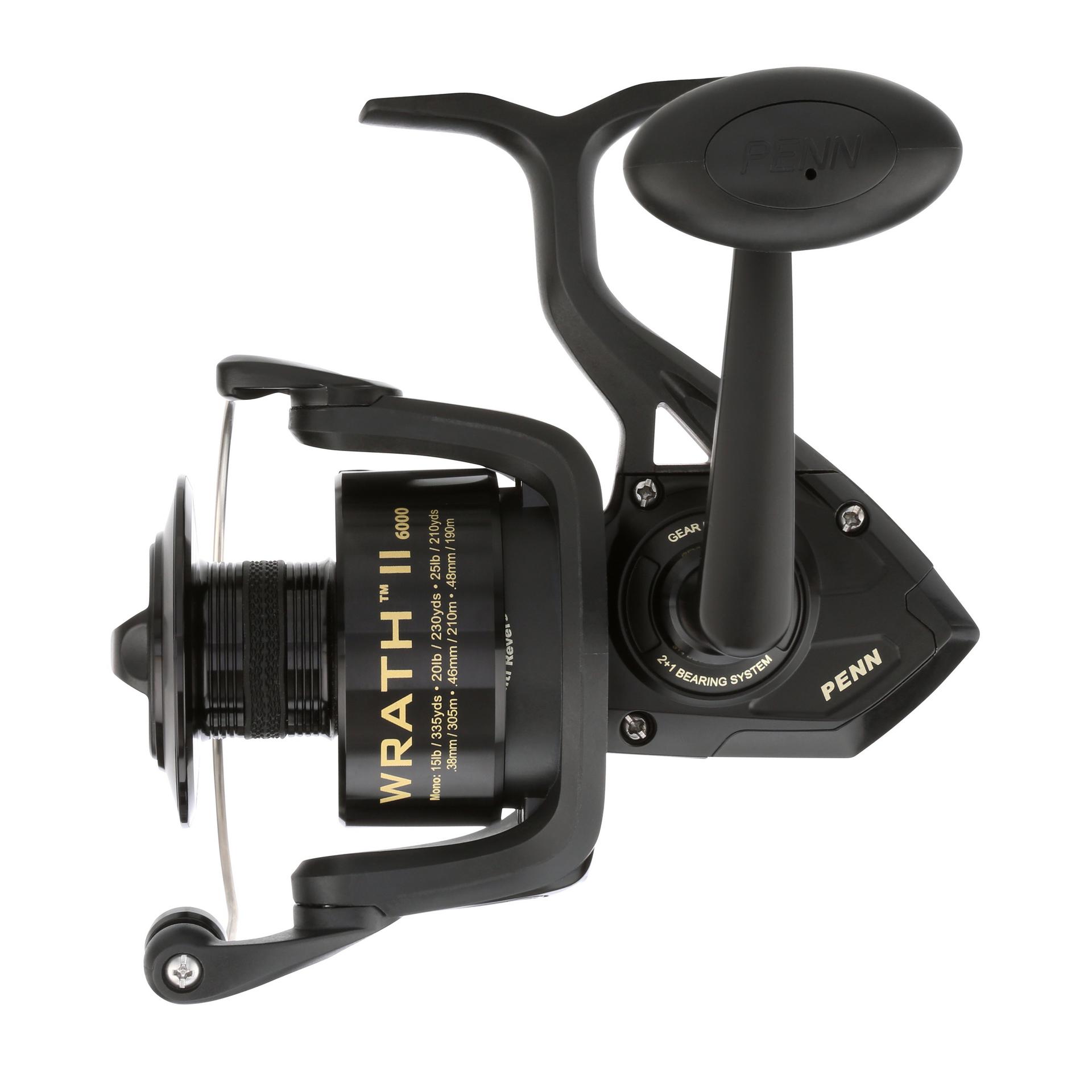 Wrath® II Spinning Reel - High Performance Saltwater Fishing Reel with Smooth Drag System | Perfect for Surf Fishing, Pier Fishing & Offshore Angling