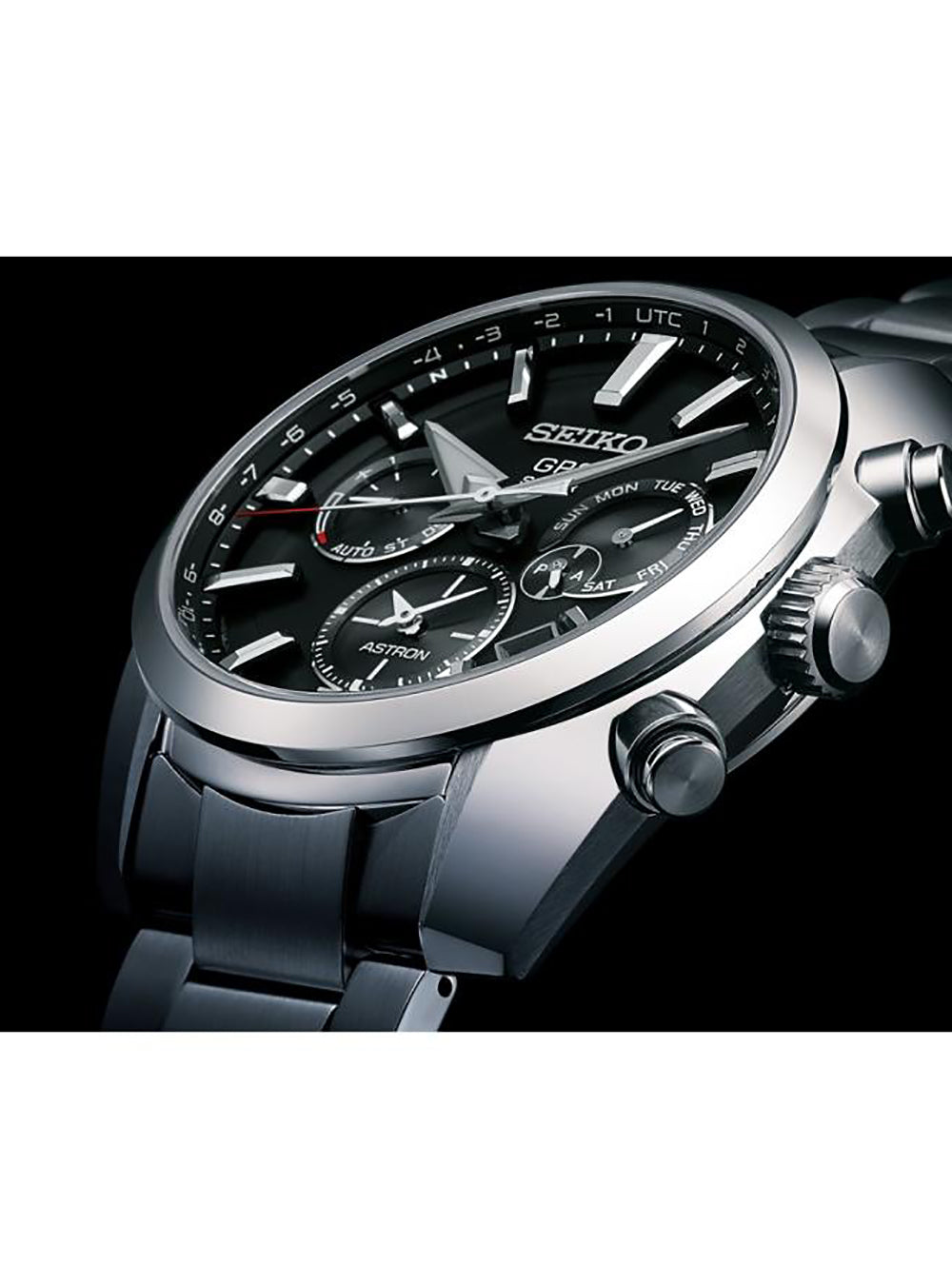 SEIKO Astron 5X Series GPS Dual Time Watch SBXC021 / SSH021 - Japanese Made JDM - Perfect for Travel, Business & Luxury Collectors