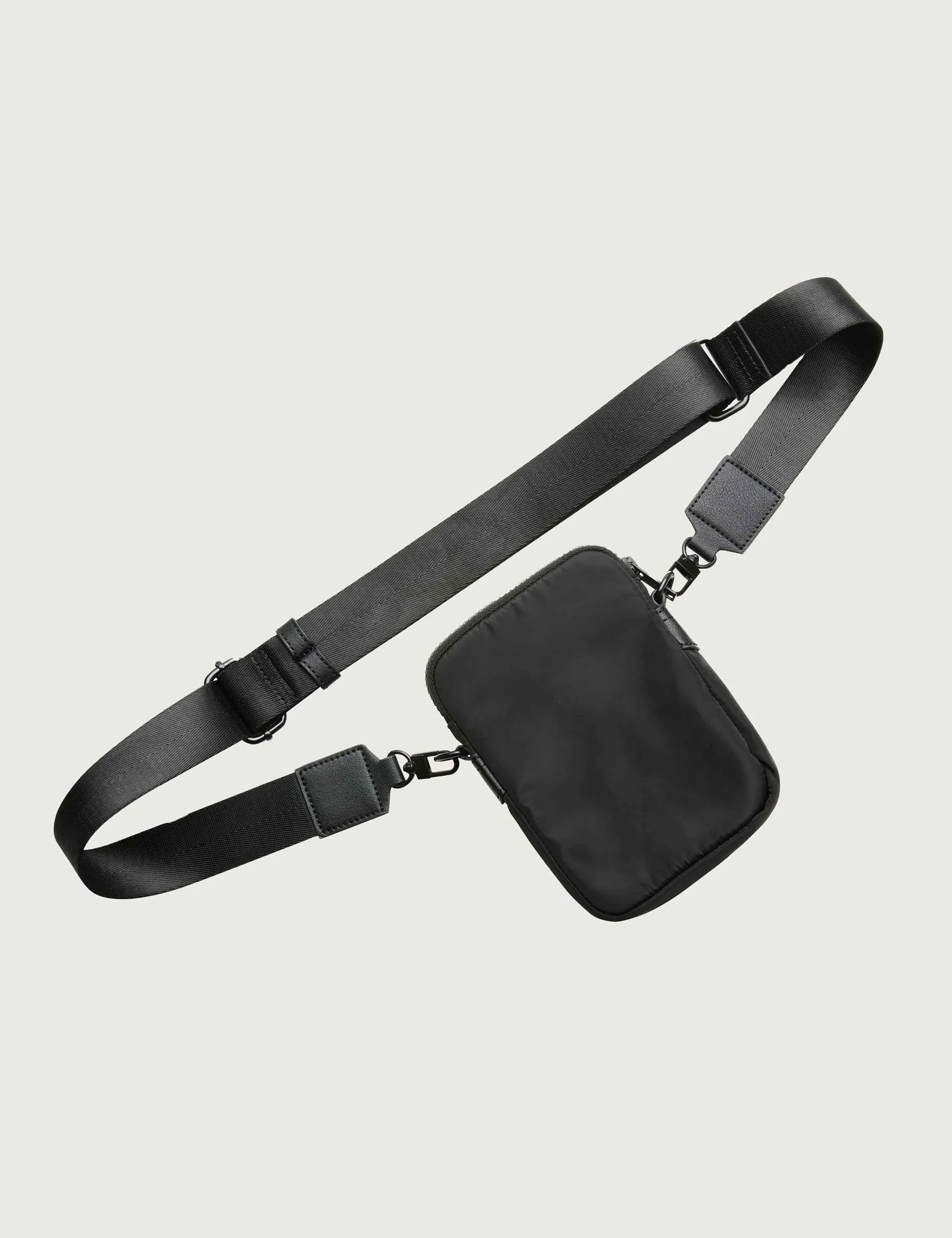 Stylish Homage Cross Body Bag for Women & Men - Black Leather Shoulder Bag | Perfect for Travel, Shopping & Everyday Use