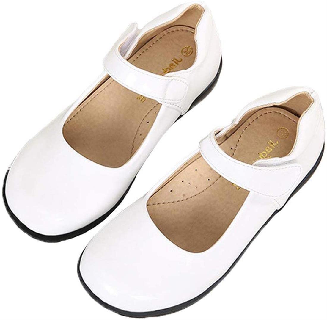 Girls Flat Oxfords School Uniform Shoes - Comfortable Dress Shoes for Kids, Princess Mary Jane Style - Perfect for School, Church, and Formal Occasions