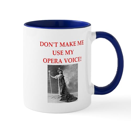 White/Navy Inside - OPERA Mugs