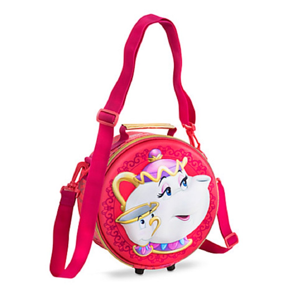 Disney Mrs Potts & Chip Lunch Box Tote Bag - Beauty and the Beast Inspired Insulated Lunch Bag for School, Work, or Picnics (New 2016)