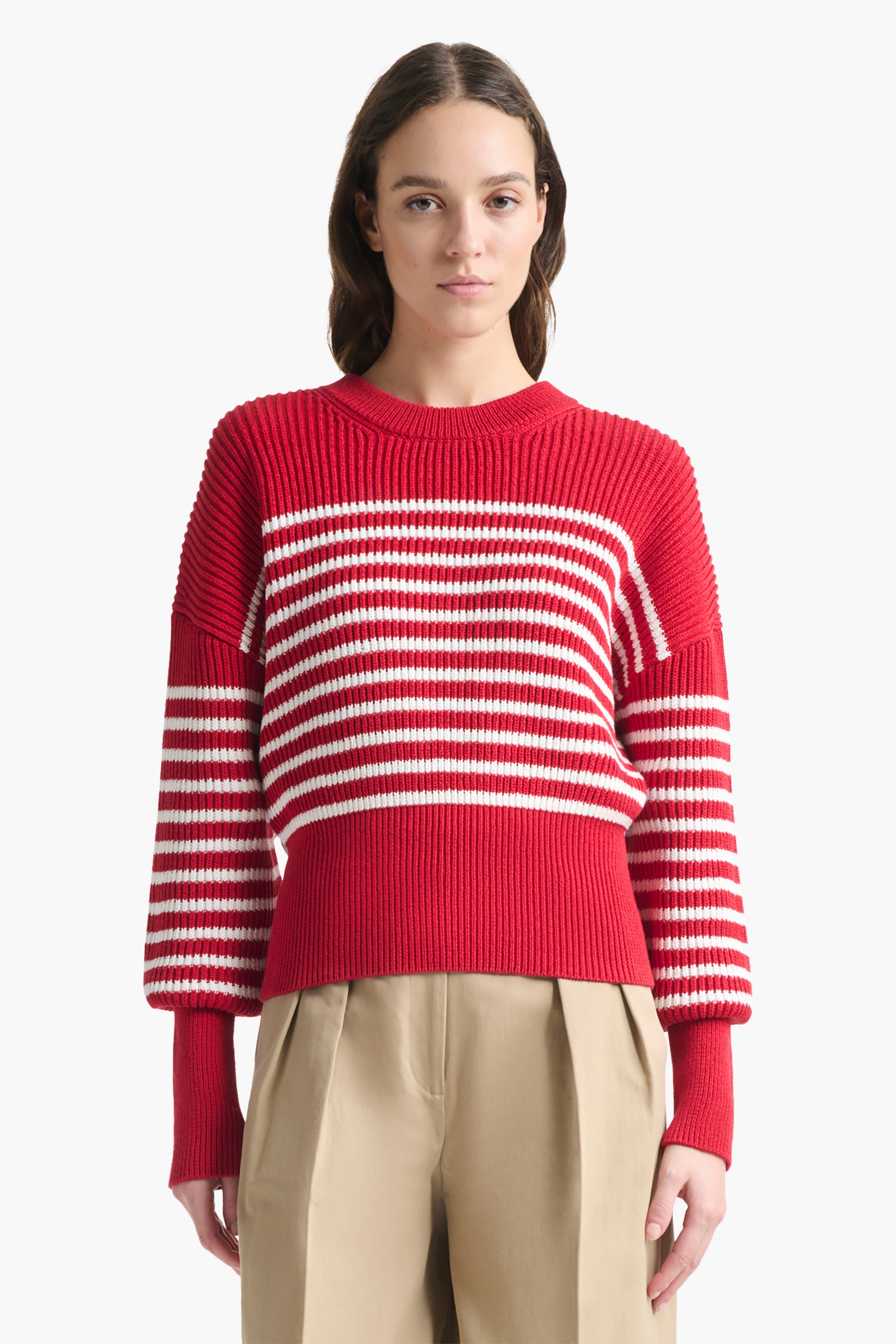 Tanessa Sweater Women's Knit Pullover - Grenadine Natural White Color | Cozy Winter Fashion for Office & Casual Outings