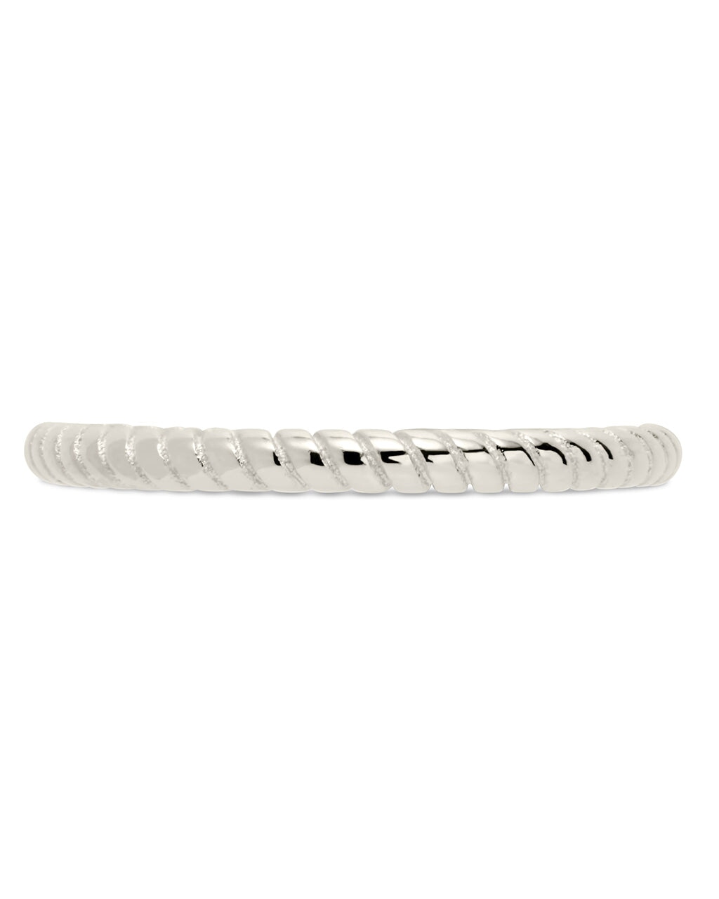Men's Sterling Silver Rope Open Band Ring - Adjustable Fashion Jewelry for Everyday Wear | Perfect Gift for Him, Wedding, Anniversary & Special Occasions