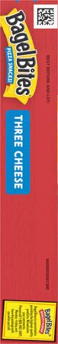 Bagel Bites Three Cheese Mini Pizza Bagels - Frozen Snack Pack (9 Count) | Quick & Easy Party Appetizers, After-School Snacks & Game Night Treats