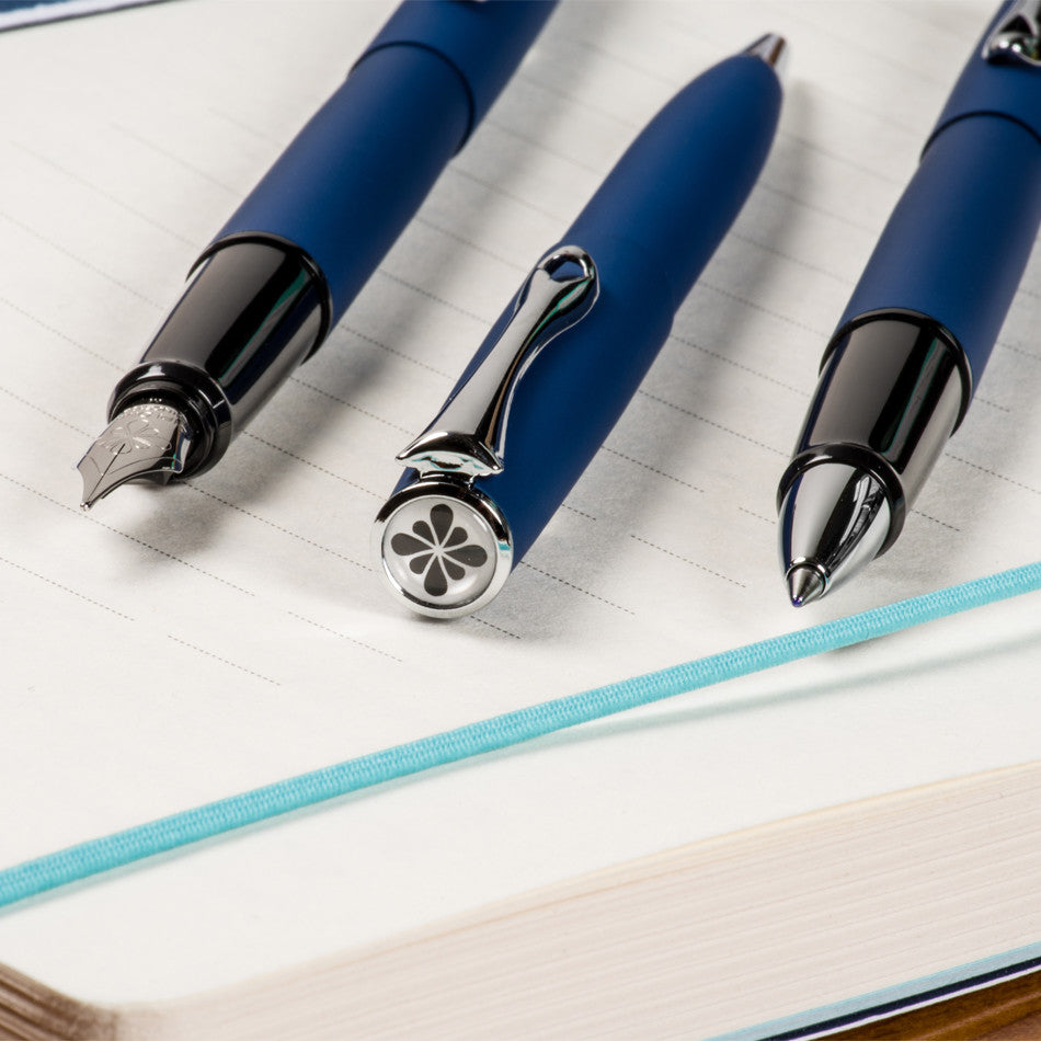 Diplomat Esteem Fountain Pen - Premium Blue Lapis Luxury Writing Instrument for Professionals & Collectors - Perfect for Office, Gifts & Calligraphy