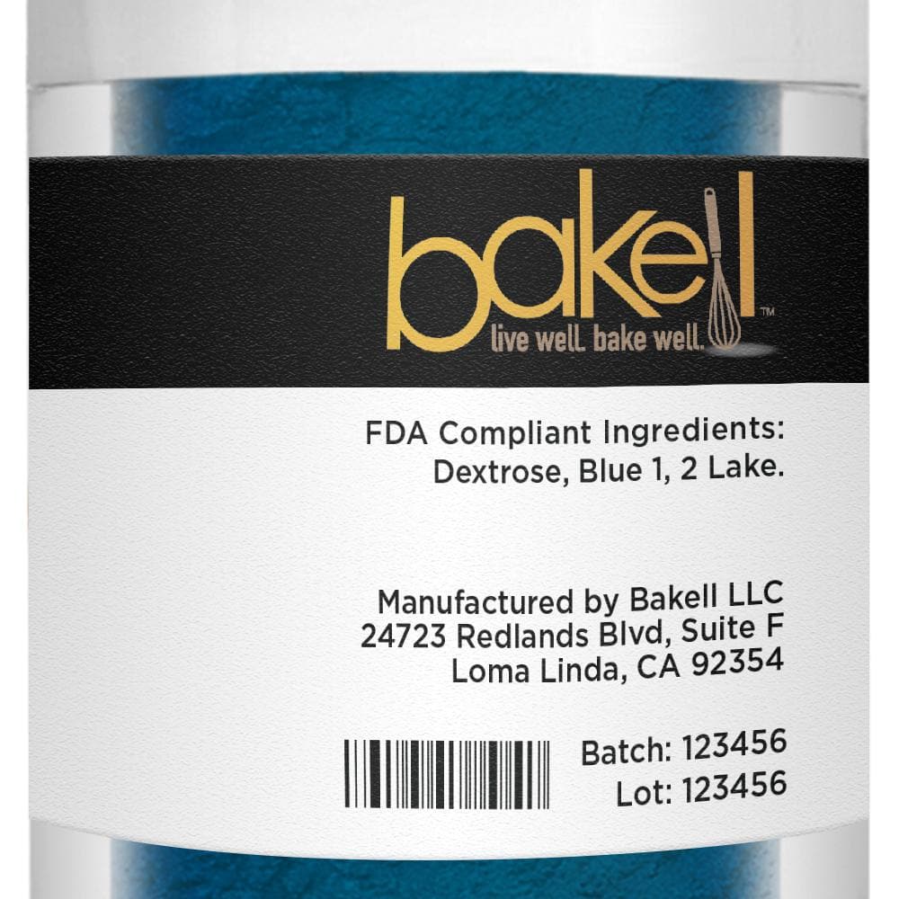 Bulk Blue Petal Dust for Cake Decorating, Sugar Flowers & Edible Art - Premium Food-Grade Decorative Powder for Bakers & Confectioners