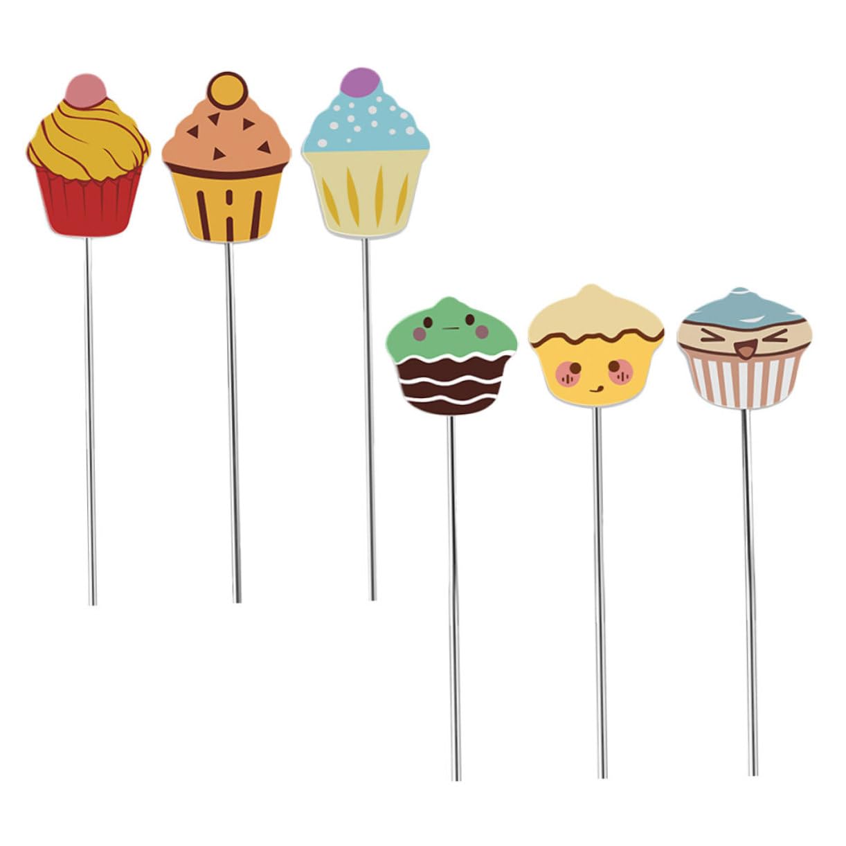 6-Piece Cake Test Pin Set - Metal Cake Tester Probe for Baking, Bread & Donuts - Essential Kitchen Baking Tools for Perfect Doneness (Ideal for Home Bakers & Professional Chefs)