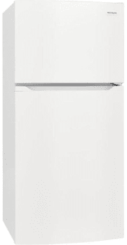 Frigidaire FFHT1425VW 13.9 Cu. Ft. Top Freezer Refrigerator - Energy Efficient White Kitchen Appliance for Home, Apartment & Office Use