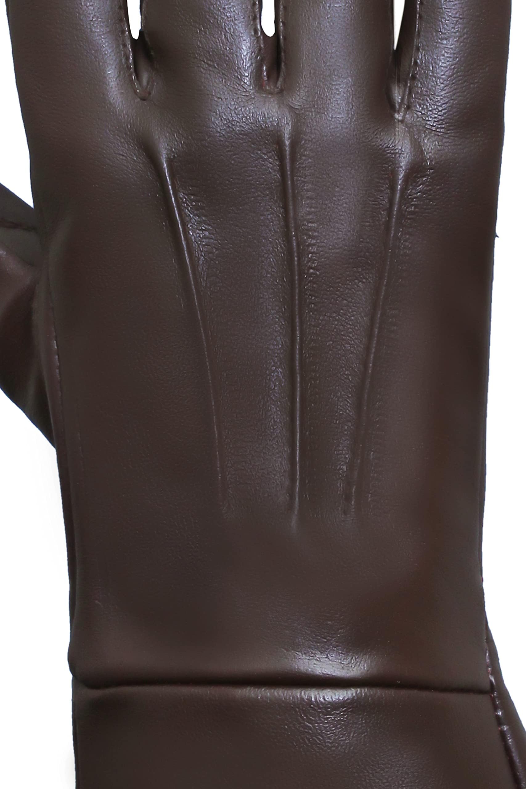 Glamtron Medieval Renaissance Gloves - Pure Lambskin Leather Cosplay Gauntlet Gloves with Long Arm Cuffs for LARP, Renaissance Fairs & Historical Reenactments
