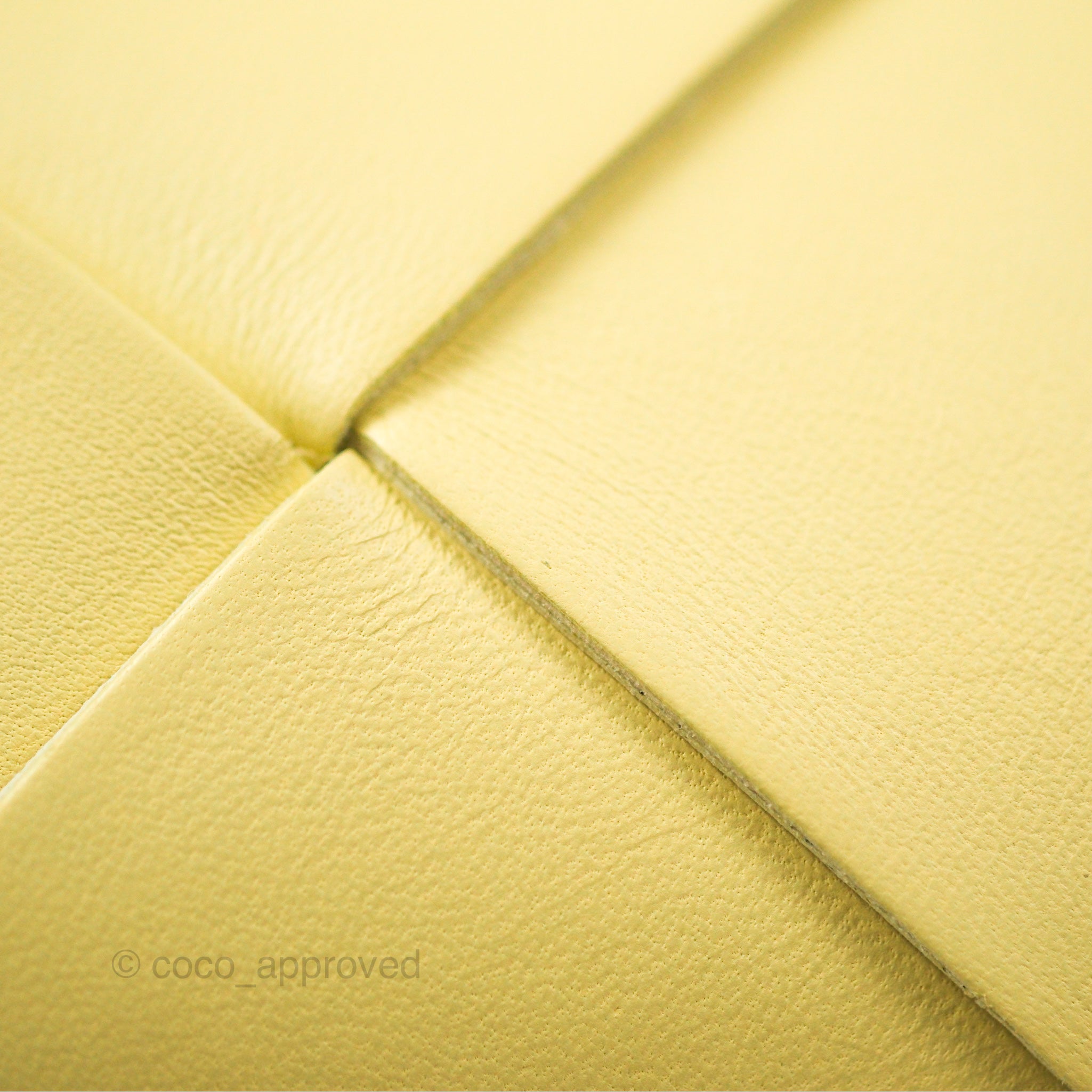 Bottega Veneta Mini Cassette Camera Bag in Ice Cream Yellow | Lambskin Leather Crossbody Purse for Women | Perfect for Everyday Use & Special Occasions