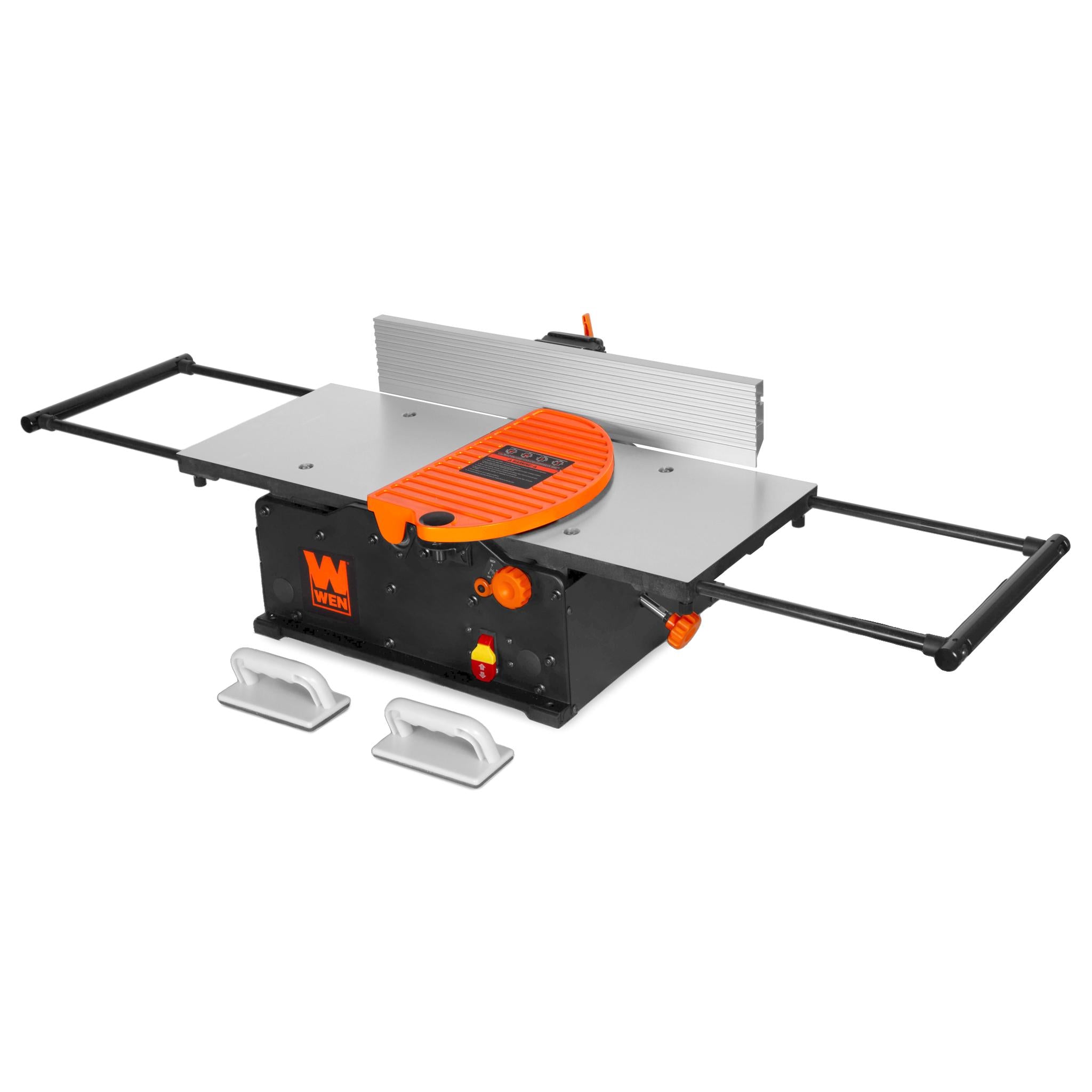 WEN JT1224H 12 Amp 12-Inch Spiral Benchtop Jointer with Extendable Cast Iron Table - Perfect for Woodworking, DIY Projects & Professional Cabinet Making