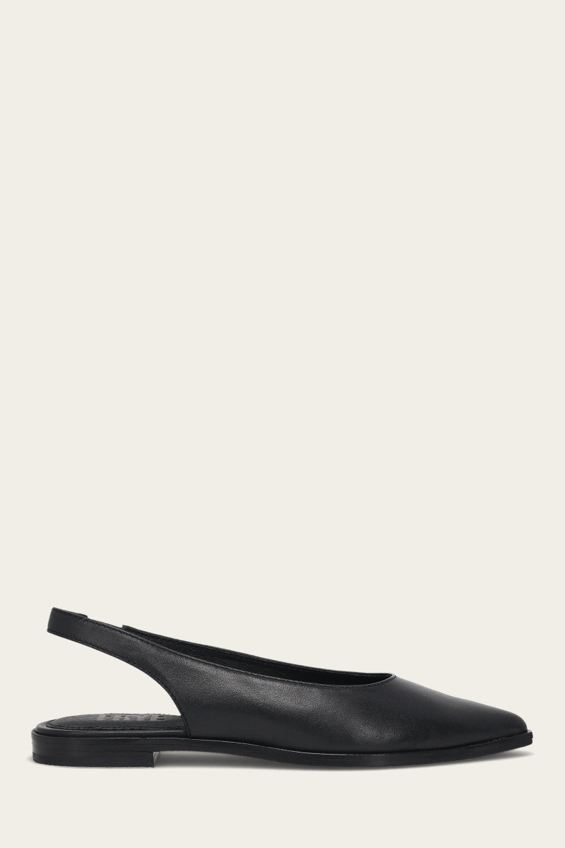 Kenzie Women's Slingback Flat Shoes - Comfortable Low Heel Sandals for Casual Wear, Office & Summer Outfits