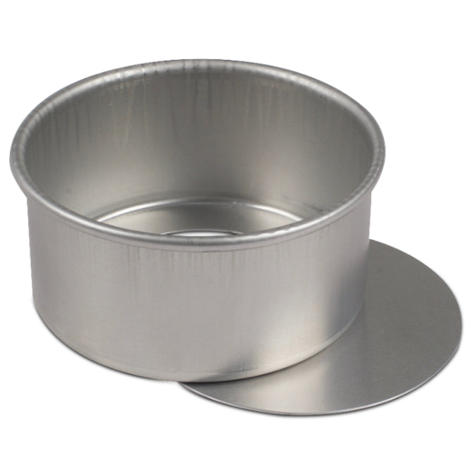 3 Inch Removable Bottom Cake Pan - Non-Stick Baking Pan for Cheesecake, Tarts & Pies - Perfect for Home Baking & Professional Dessert Making