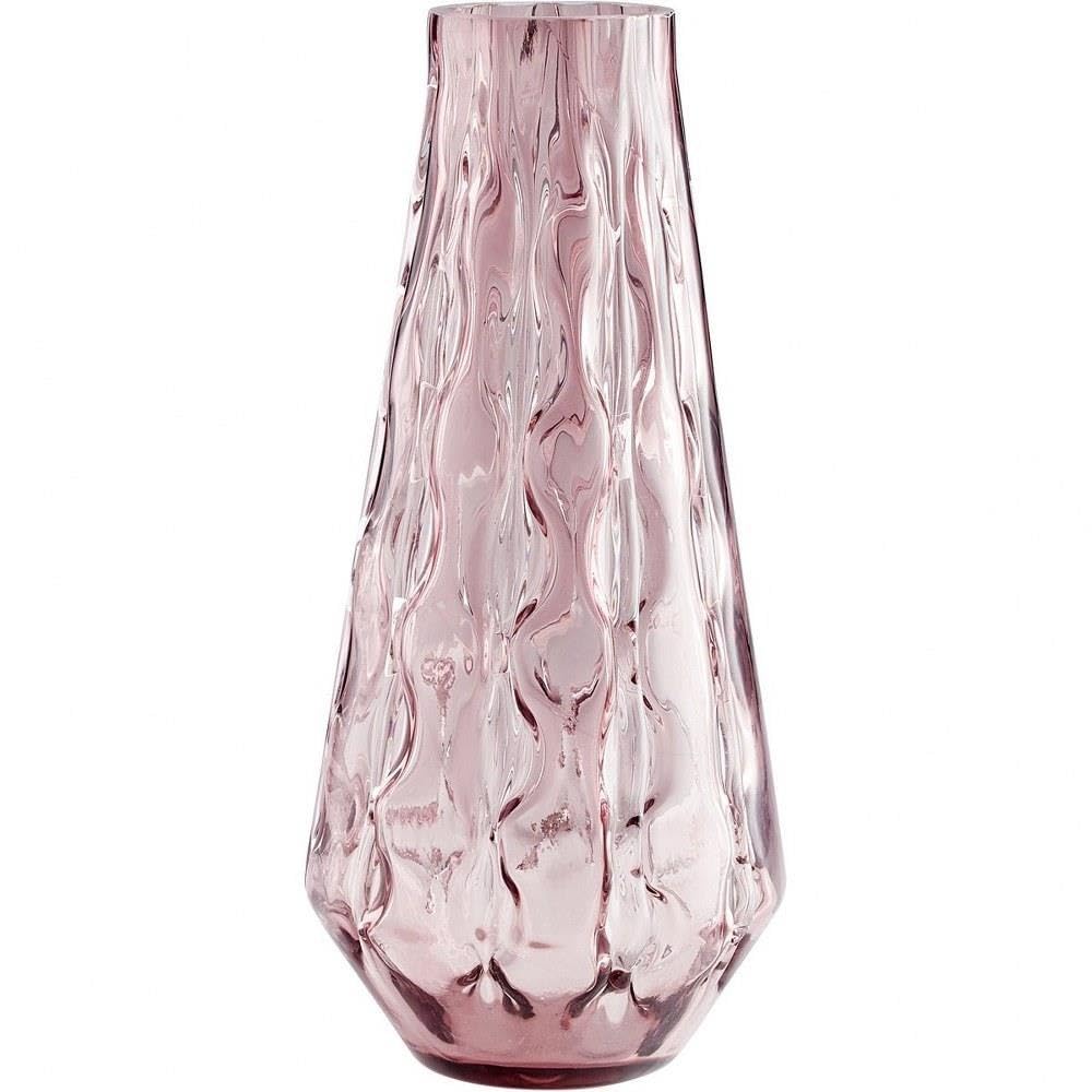 Cyan Design 11076 Geneva 18 Inch Large Blush Vase - Elegant Home Decor for Living Room, Dining Table, Wedding Centerpiece & Floral Arrangements