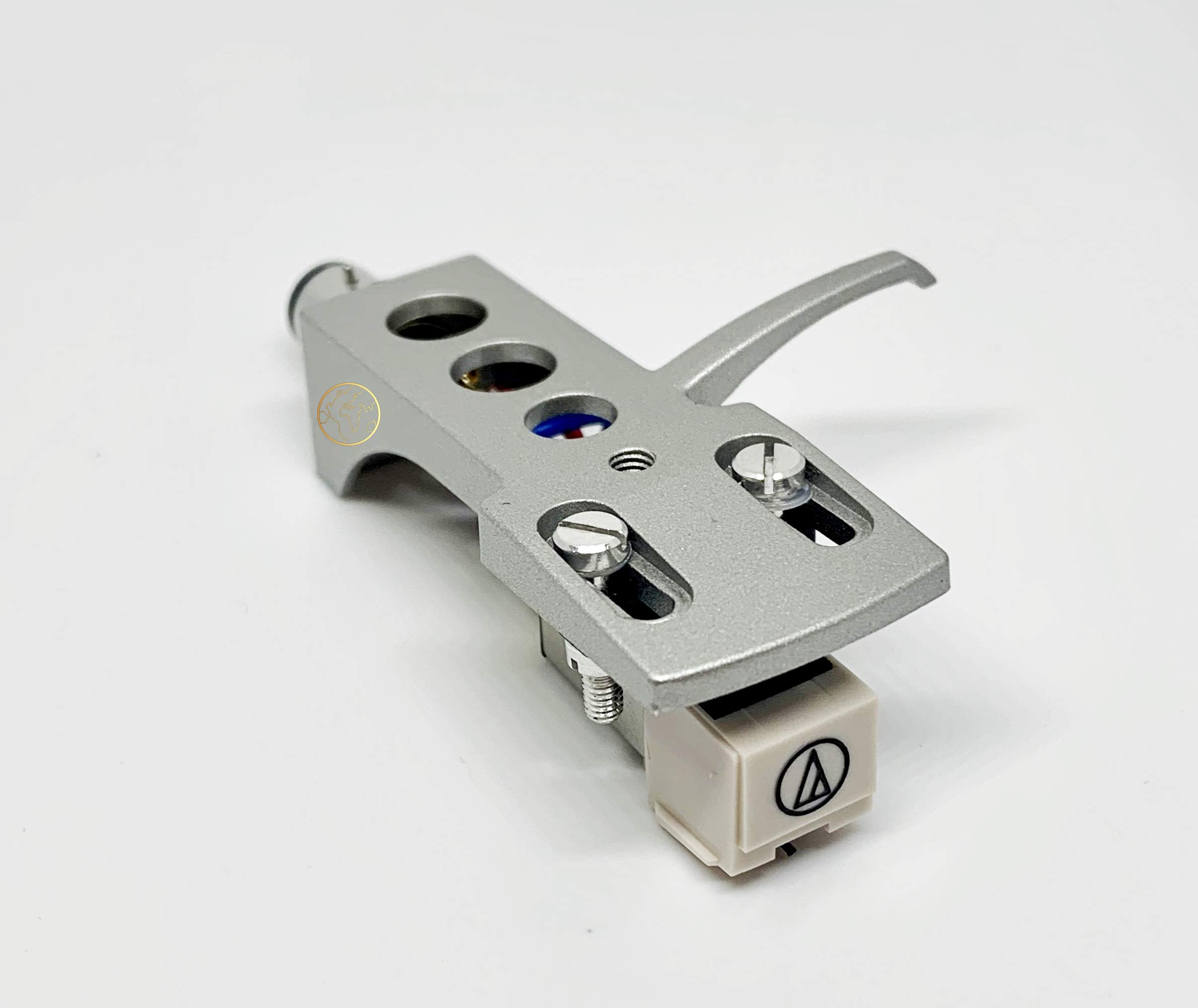 Silver Headshell with AT3600 Cartridge & Conical Stylus Needle - Compatible with Stanton STR8 20/30/50/80/90/100/150 Turntables - Perfect for DJ Mixing & Vinyl Record Playback