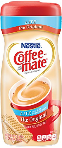 Nestle Coffee-Mate Original Lite Coffee Creamer - 12 Pack (16 oz) | Perfect for Office, Home & Travel | Non-Dairy Creamer for Coffee & Tea