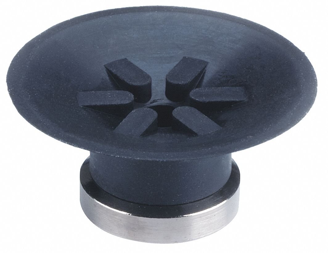 SMC 25mm Silicone Rubber Vacuum Suction Cup with Ribs - White ZP25CS for Industrial Automation, Pick and Place Robots, CNC Machines