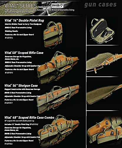 BlackHeart Vital Soft Gun Cases - Durable & Lightweight Protective Gun Storage for Pistols & Rifles | Perfect for Hunting, Shooting Range & Outdoor Adventures