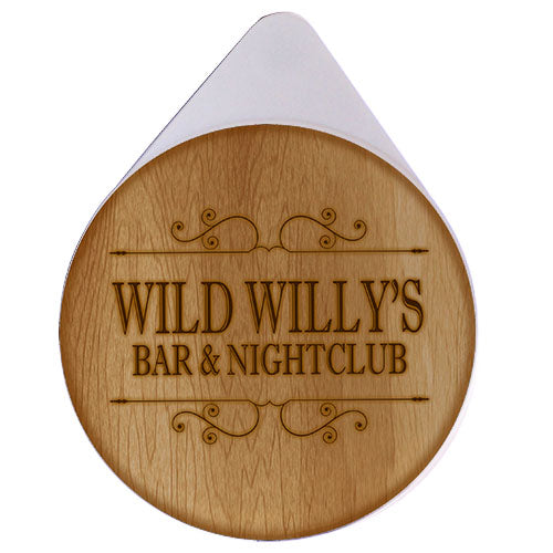 Personalized Wooden Glass Rimmer Lid - Custom Name Engraved Barware for Cocktails & Mocktails - Perfect for Home Bars, Parties & Gifts