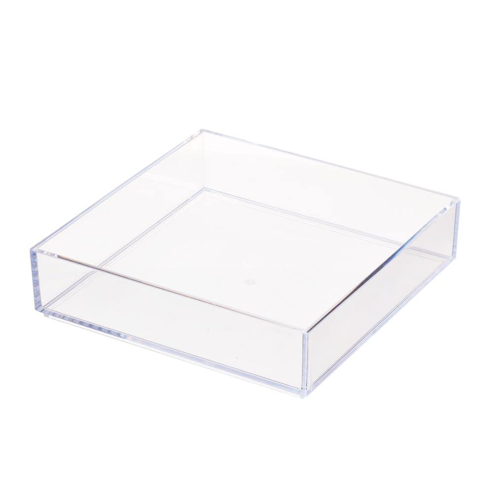 iDesign Clarity Collection Clear Vanity Tray Organizer - 8