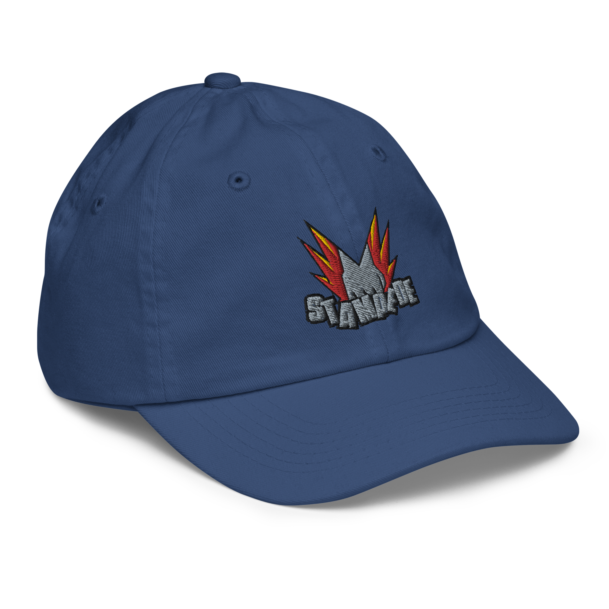 Zoo Jitsu Fighters Stampede Youth Baseball Cap - Adjustable & Stylish Animal Print Hat for Kids & Teens - Perfect for Sports, Outdoor Adventures & Casual Wear