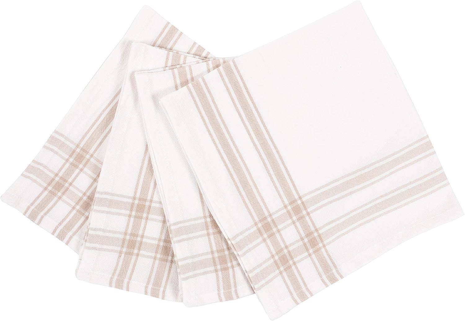 Premium Marseille Dinner Napkins Set - 100% Cotton, 16x16 Inch, 12-Pack - Elegant & Absorbent for Formal Dining, Parties & Special Occasions