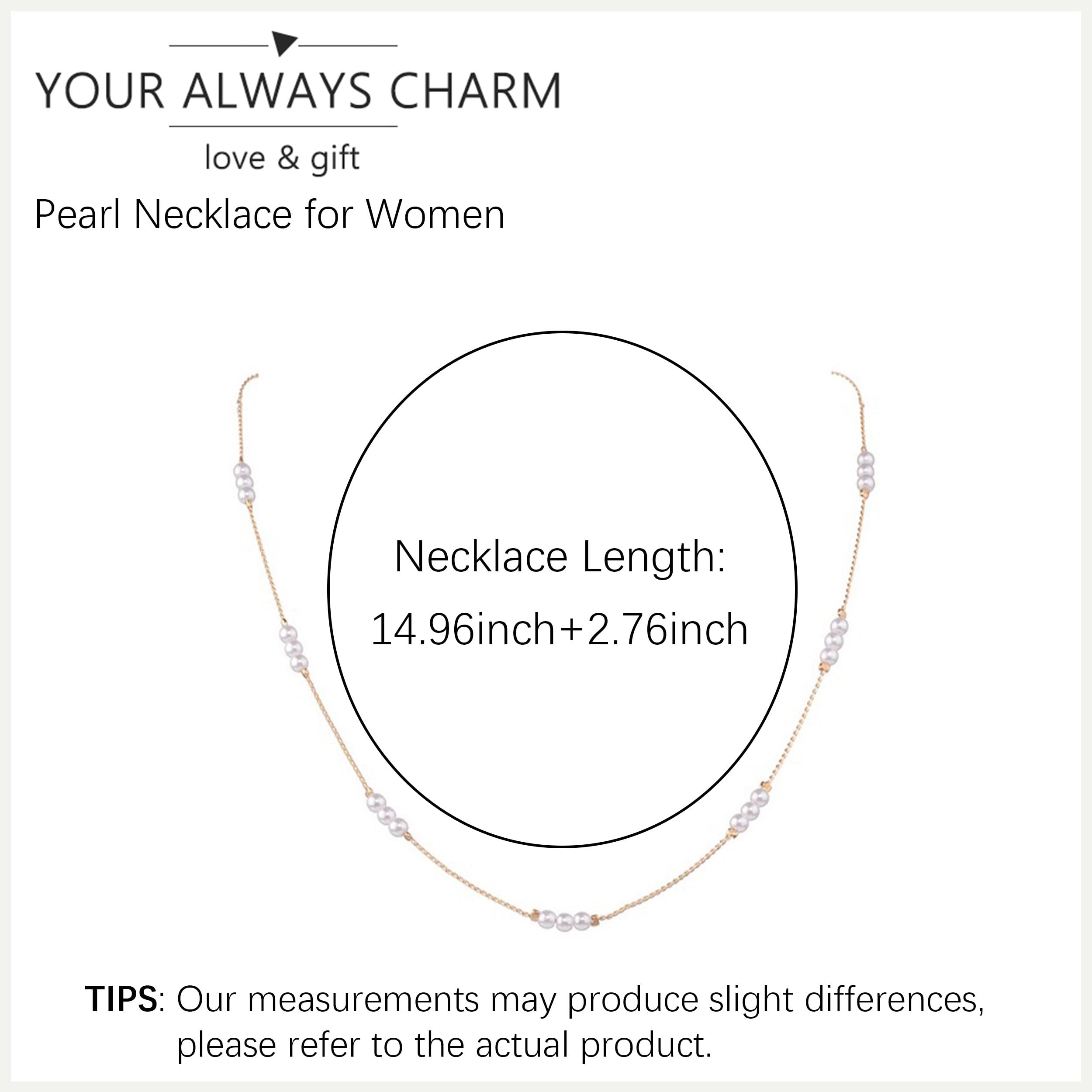 Elegant Pearl Choker Necklace for Women - Handmade Layered Gold Pearl Jewelry, Dainty Prom & Wedding Necklace, Trendy Dress Accessory & Party Favor Gift - Perfect for Weddings, Parties, Proms & Special Occasions