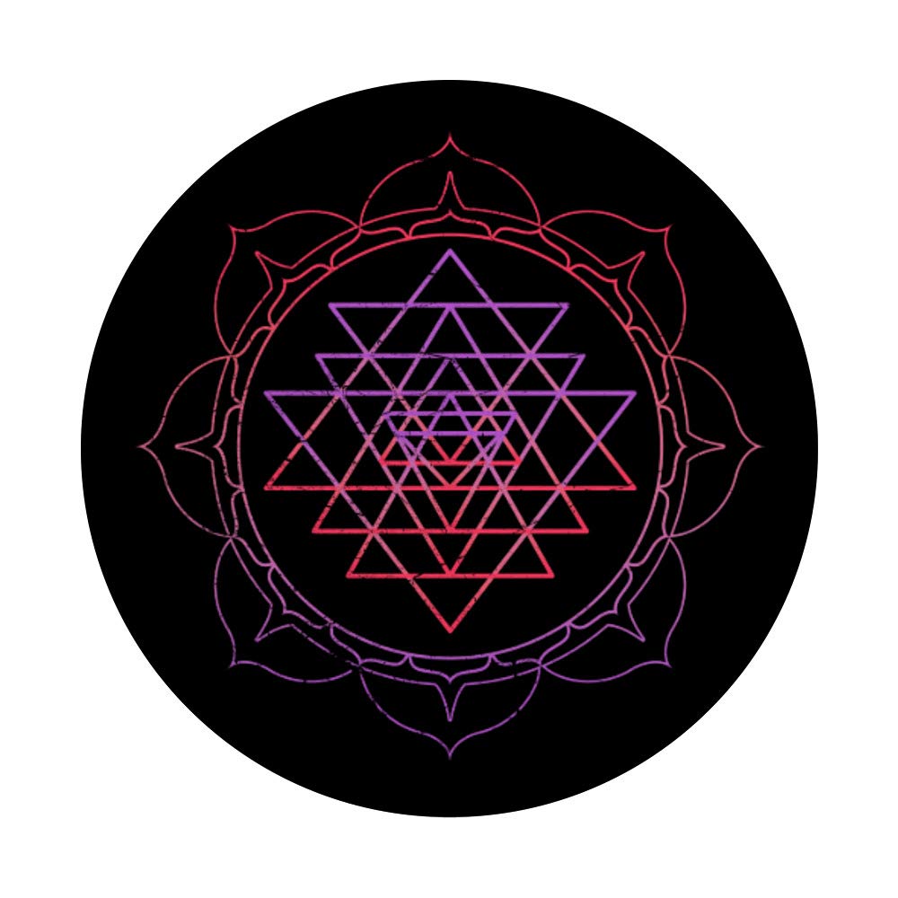 Goa DMT PopSockets Phone Grip & Stand - Expandable Phone Holder for iPhone, Samsung, Tablets | Perfect for Gym, Travel, and Everyday Use