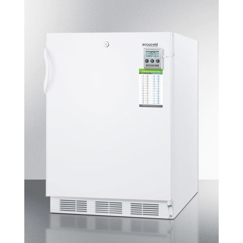 Accucold 24-Inch Wide ADA Compliant Built-In All Freezer - VT65MLBIMEDADA - Perfect for Restaurants, Commercial Kitchens & ADA Accessible Spaces