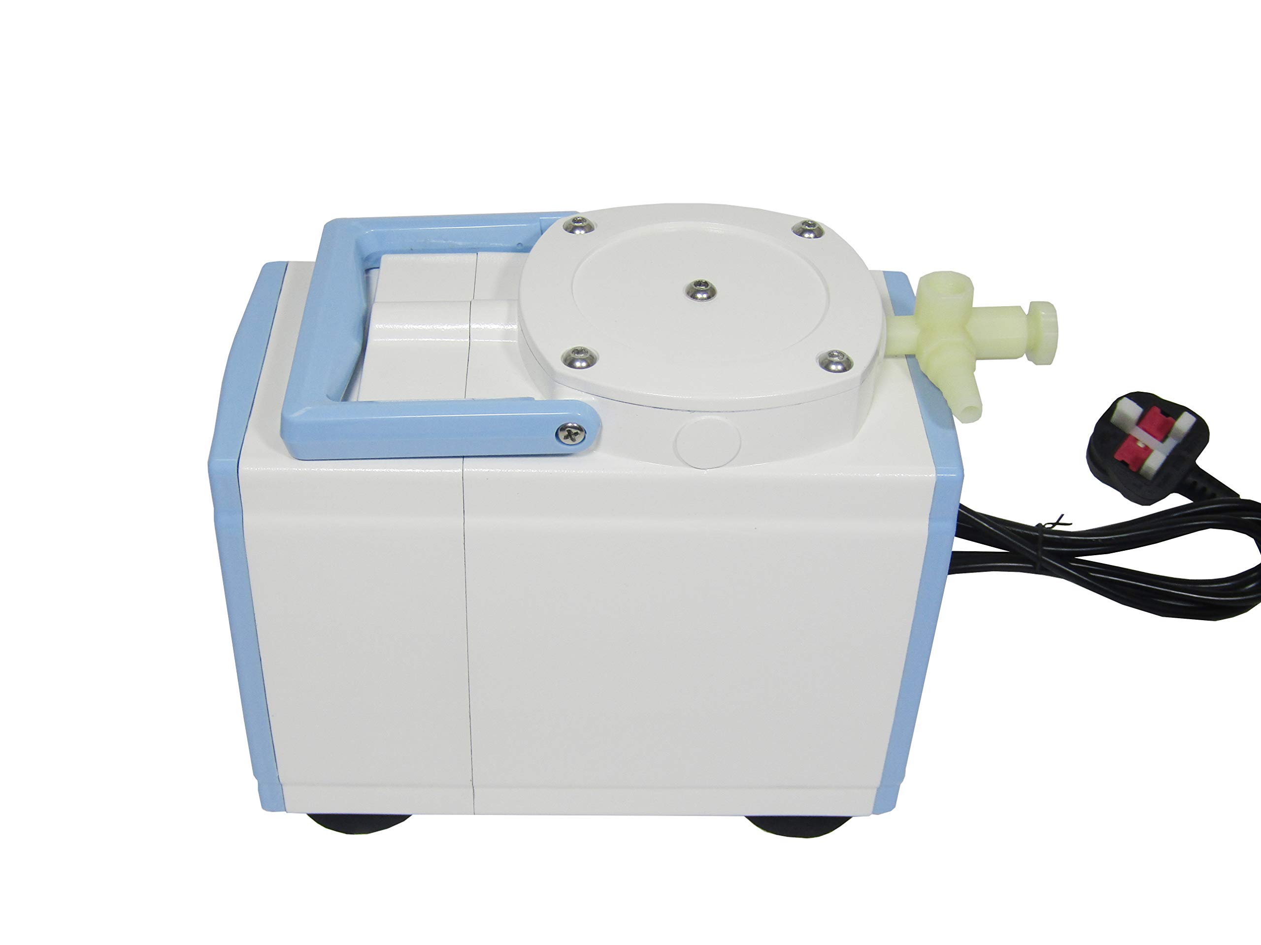 Oil-Free Diaphragm Vacuum Pump 20L/min - Single Head Oilless Diaphragm Vacuum Pressure Pump GM-0.33A for Extraction, Degassing, Lab Use & Scientific Experiments - MXBAOHENG High-Performance Vacuum Pump