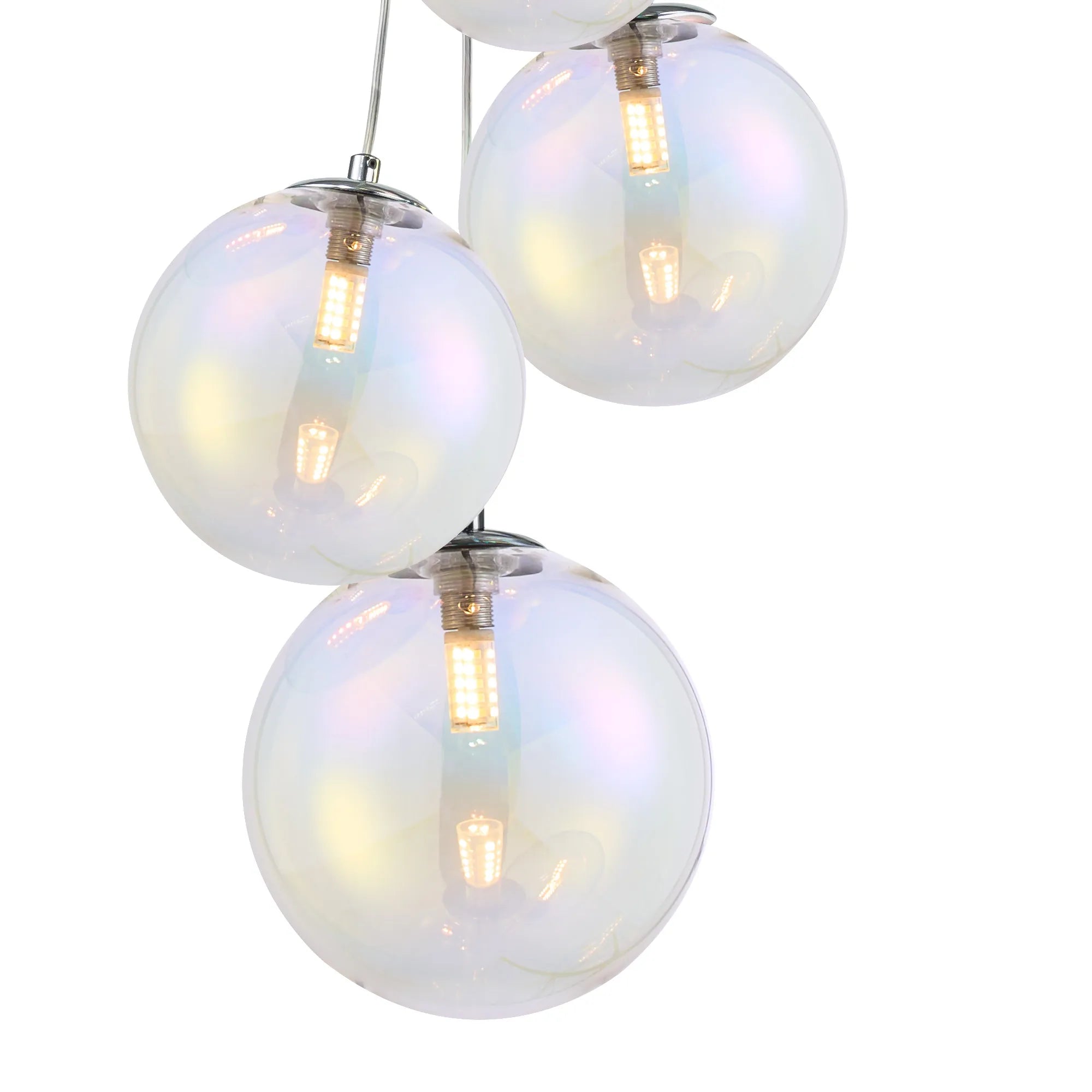 Modern Austin 5-Light Cluster Pendant with G9 Base - Elegant Ceiling Lighting for Dining Room, Kitchen Island, or Entryway