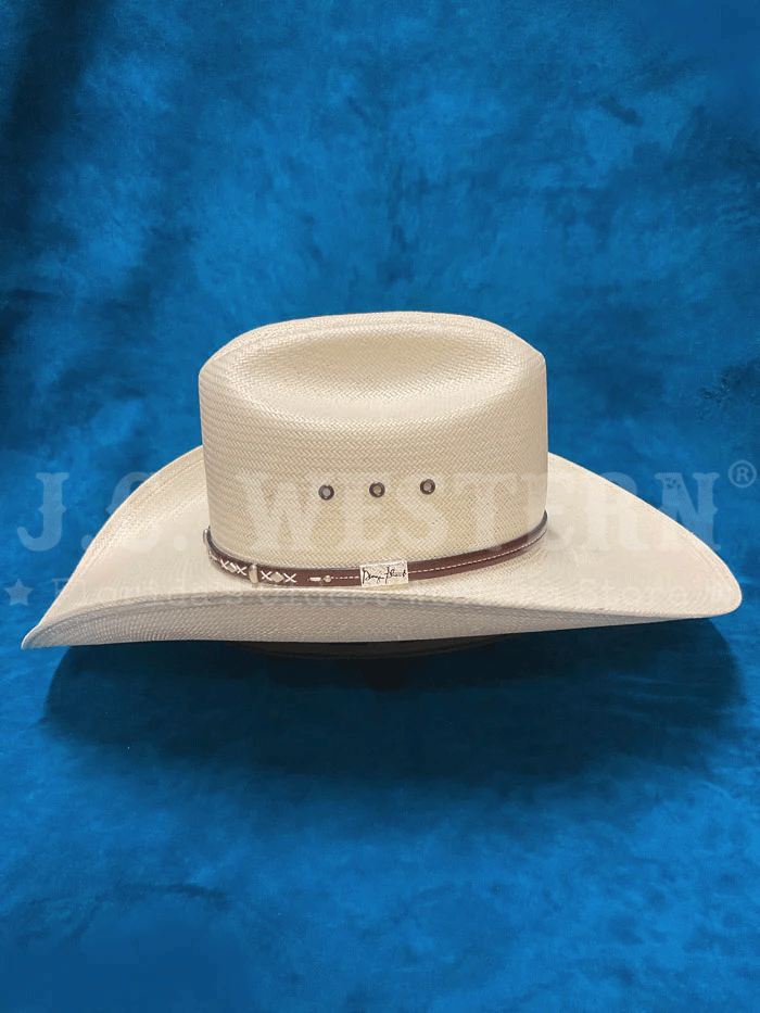 Resistol RSHAZE 304281 HAZER 10X George Strait Collection Natural Straw Cowboy Hat for Men - Perfect for Country Music Festivals, Outdoor Rodeos & Summer Sun Protection