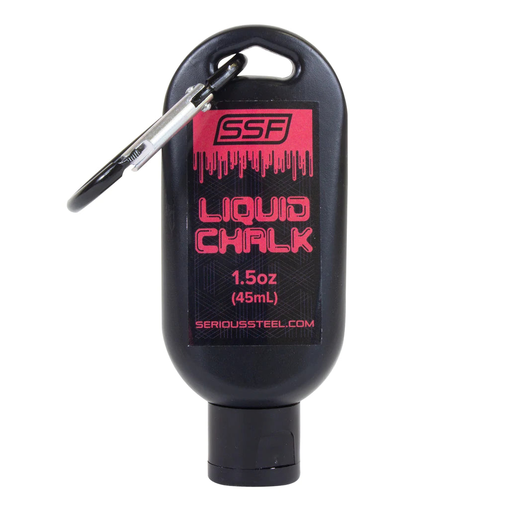 Serious Steel Liquid Chalk for Weightlifting & Gymnastics - Non-Slip Grip Enhancer for Gym, Rock Climbing & CrossFit Training