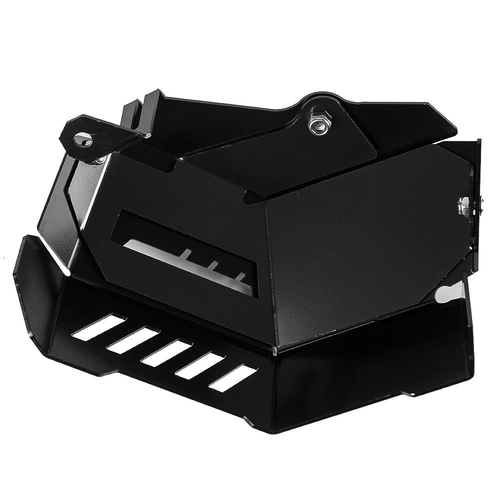 CNC Motorcycle Radiator Side Grille Guard Cover Protector for Yamaha MT09/FZ09 2014-2016 - Black | Durable Aluminum Alloy Protection | Perfect for Street Riding & Off-Road Adventures