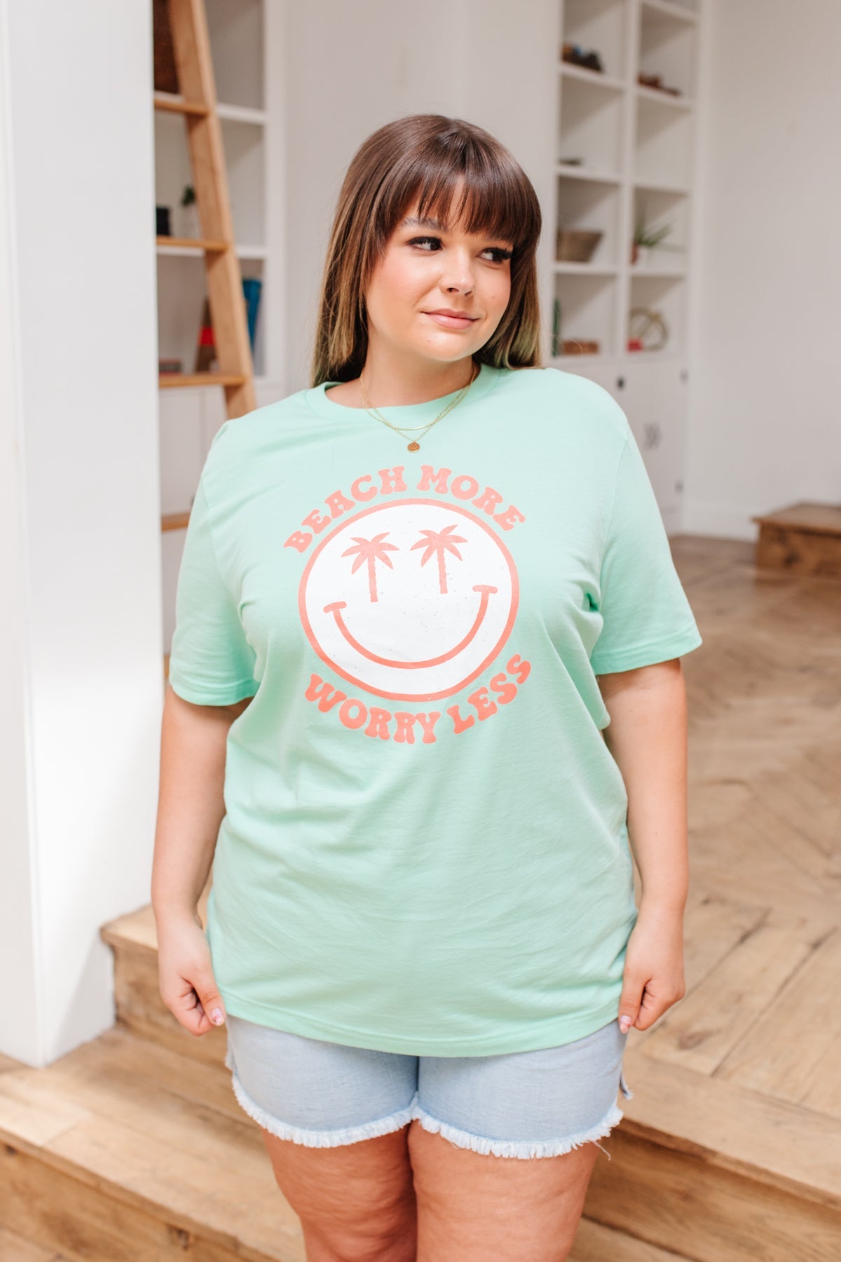 Worry Less T-Shirt for Men & Women - Comfortable Cotton Casual Tee for Everyday Wear, Gym, and Relaxation