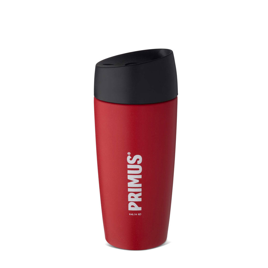 Primus Stainless Steel Vacuum Insulated Travel Mug 400ml - Leak Proof Coffee Thermos for Commuting, Hiking & Office Use