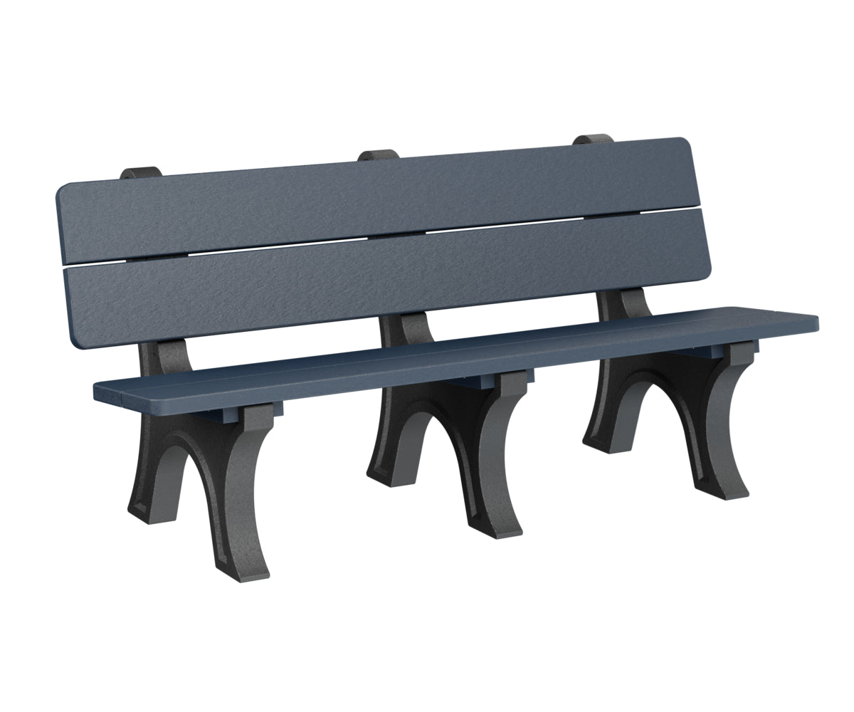 Berlin Gardens Park Bench - Durable Outdoor Wooden Bench for Garden, Patio & Backyard - Perfect for Relaxing, Picnics & Outdoor Gatherings