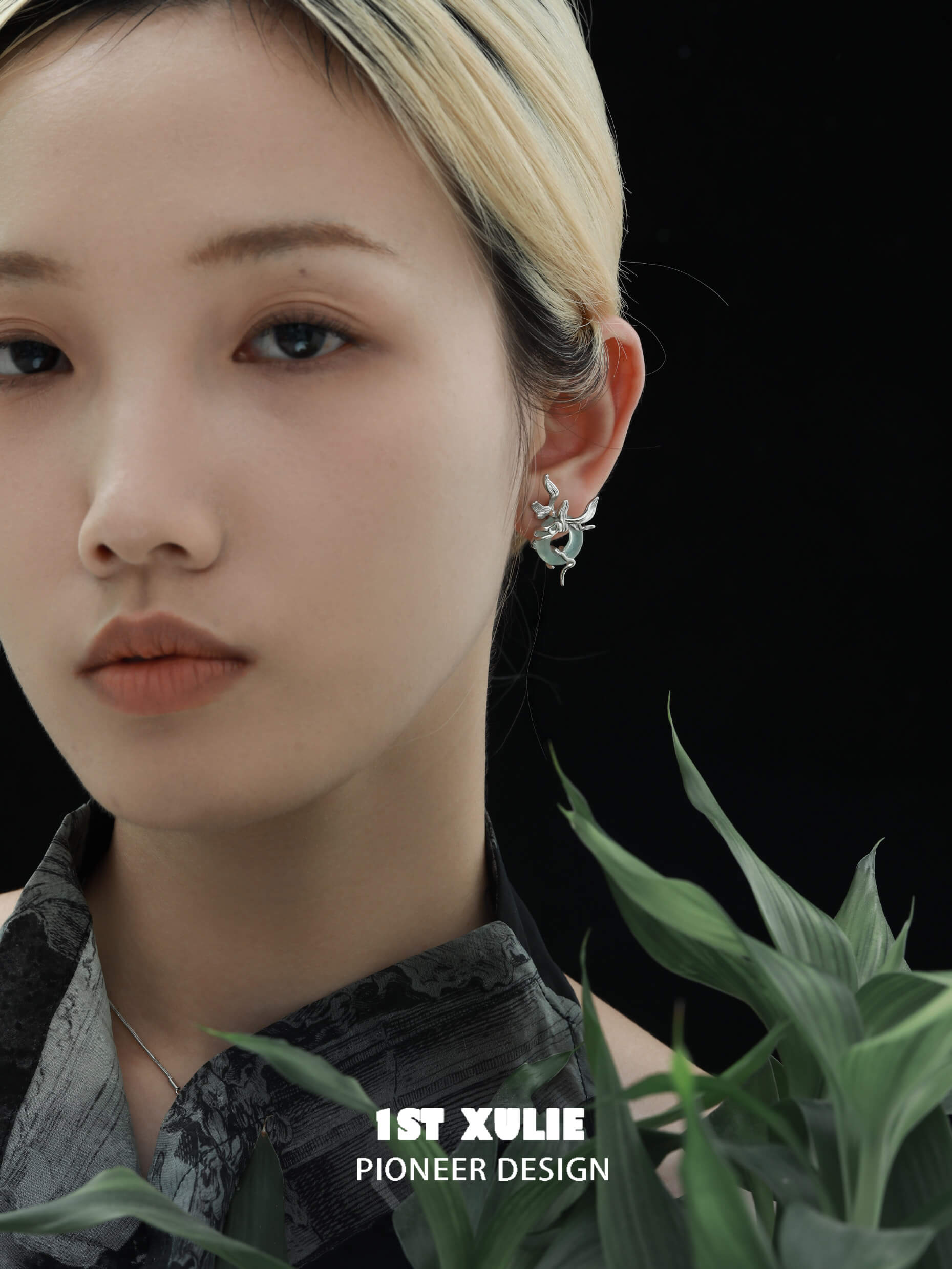 Irises S925 Sterling Silver Jade Earrings™ - Elegant Handmade Jewelry for Women, Perfect for Weddings, Parties & Special Occasions