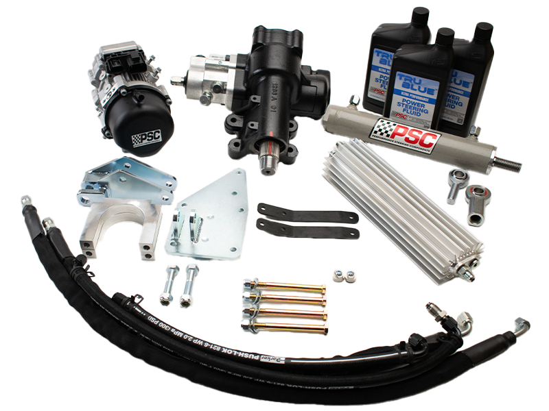 2021-2024 Jeep 392 PSC Cylinder Assist™ EHPS Steering Kit with 6.75