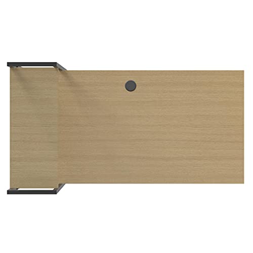 Black Frame/Yellow Oak Shelves