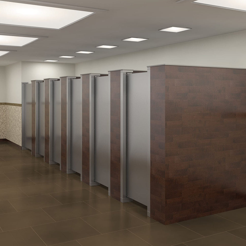 Bradley Stainless Steel Toilet Partitions - Durable & Modern Restroom Dividers for Commercial & Public Bathrooms