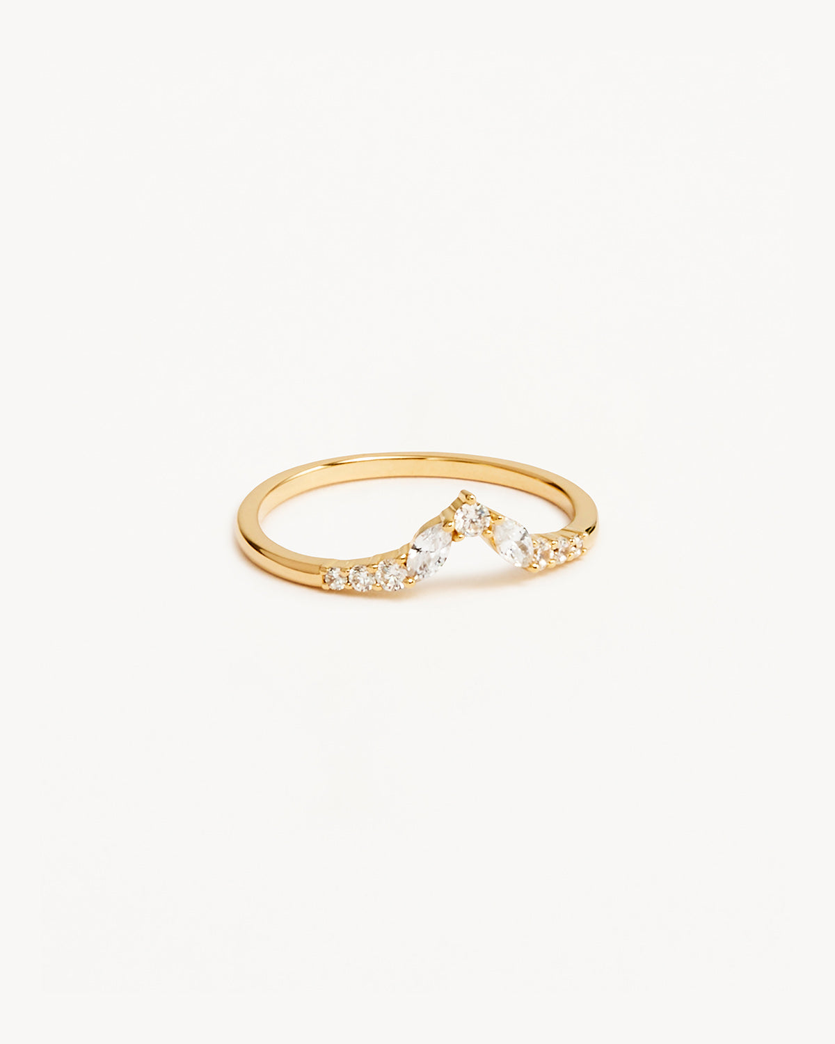 14K Solid Gold Petal Lab Grown Diamond Ring for Women - Dainty Floral Engagement Wedding Band - Perfect for Proposals, Anniversaries & Everyday Elegance