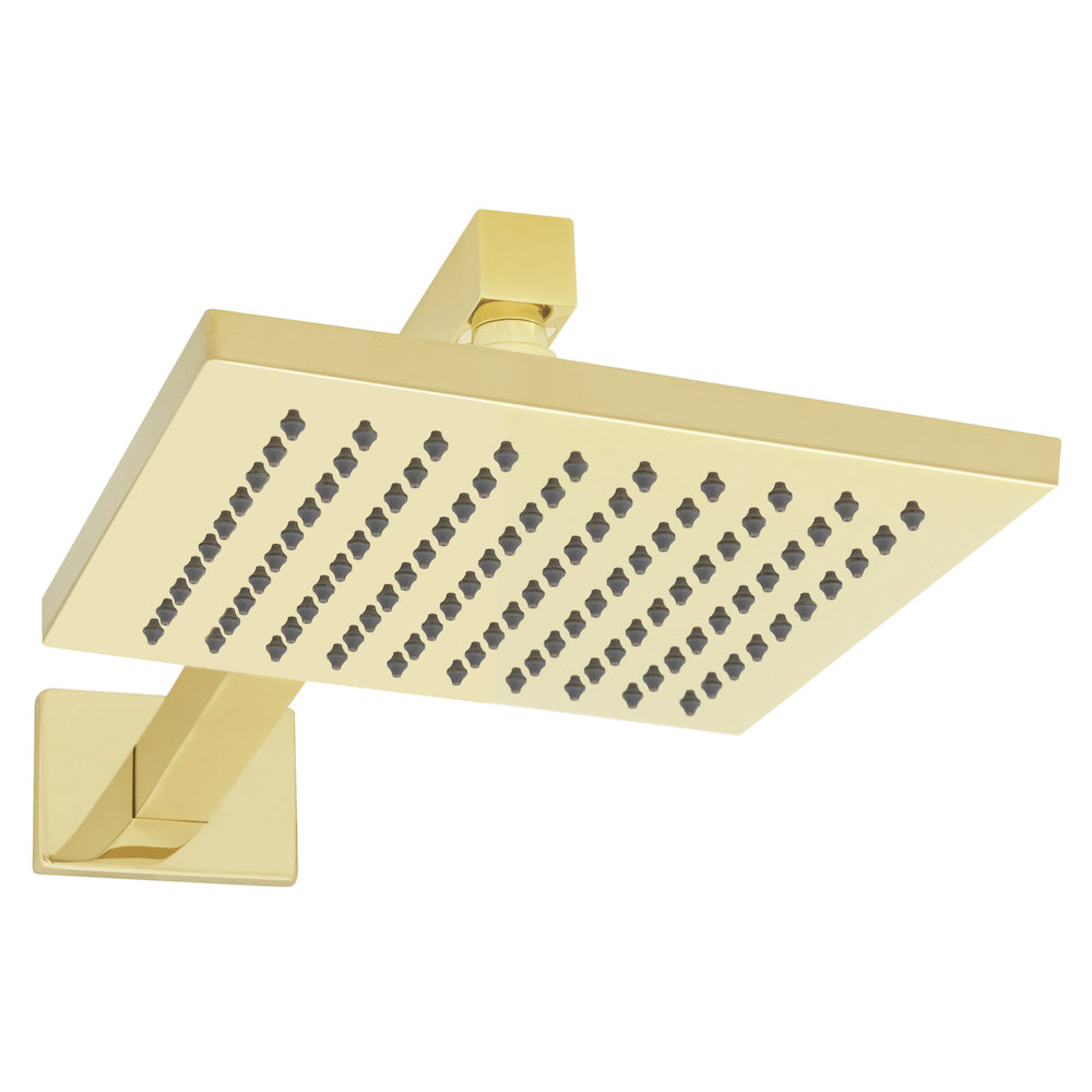 ZLINE Bliss Rainfall Shower System in Polished Gold - Luxury Bathroom Fixture with Adjustable Showerhead for Spa-Like Experience | Perfect for Master Bathrooms & Modern Home Renovations