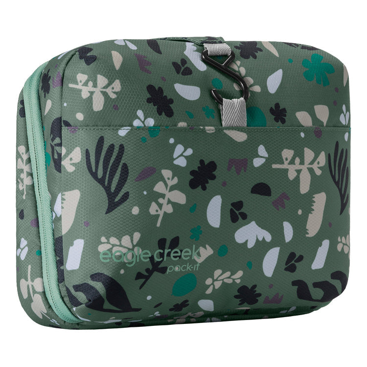 Eagle Creek Pack It Hanging Toiletry Kit - Waterproof Travel Cosmetic Organizer for Men & Women - Perfect for Camping, Business Trips & Airplane Carry-On